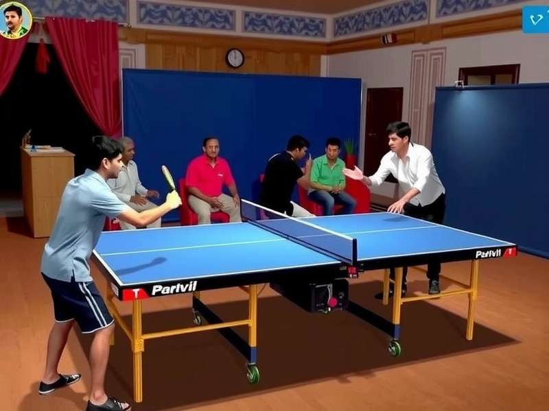 Bharat Table Tennis Wizard Cultural Elements